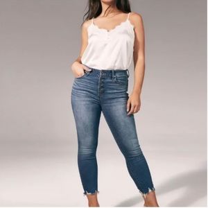 Abercrombie & Fitch Super Skinny Ankle Jeans